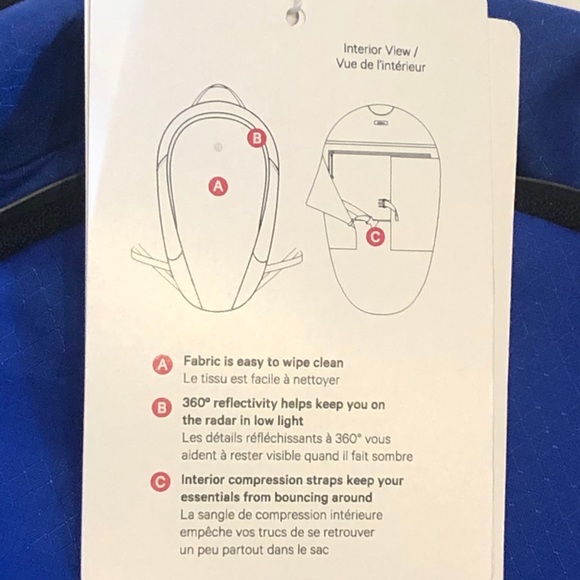 NWT Lululemon Fast and Free Backpack - Picture 4 of 4